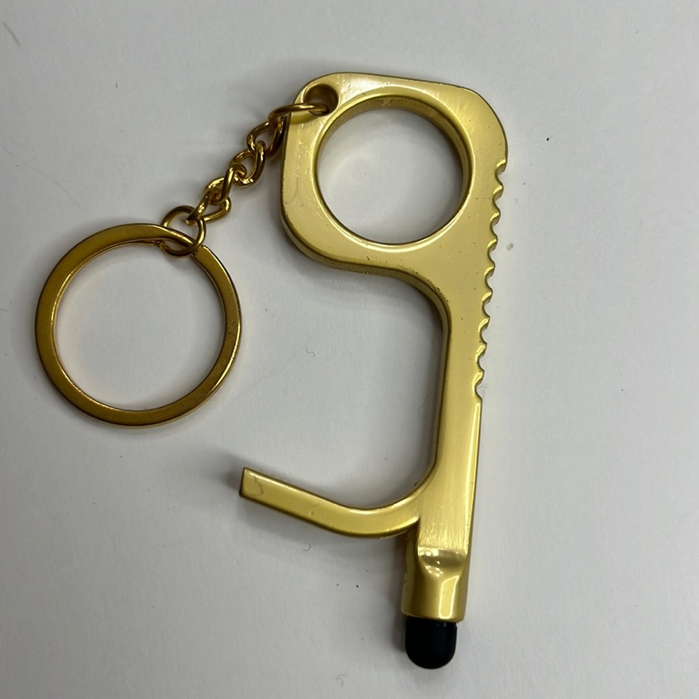 Gold keychain